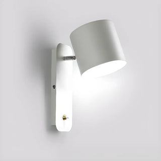 Rotatable Cylinder Metal LED Wall Sconce Lights Zawala Image - 11