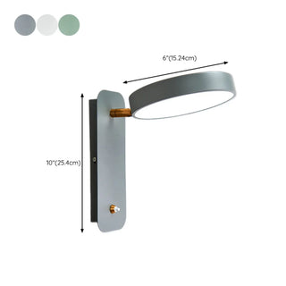 Rotatable Cylinder Metal LED Wall Sconce Lights Zawala Image - 17