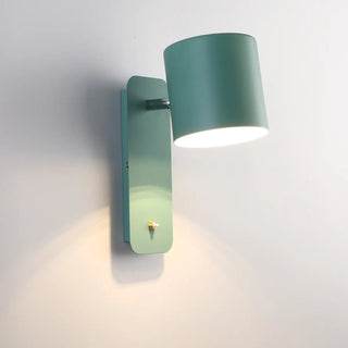 Rotatable Cylinder Metal LED Wall Sconce Lights Zawala Image - 5