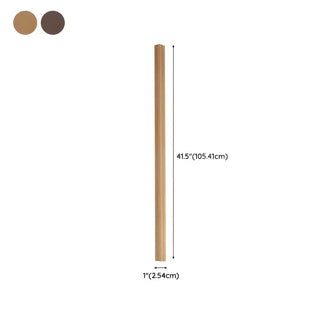 Modern Minimalist Vertical Wood Design Floor Lamp Zawala #size