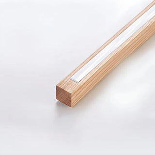 Modern Minimalist Vertical Wood Design Floor Lamp Zawala Image - 6