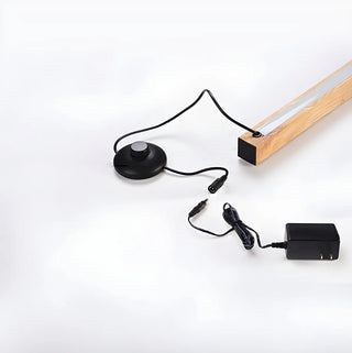 Modern Minimalist Vertical Wood Design Floor Lamp Zawala Image - 7