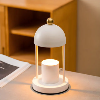 Classic Metal Dome Candle Warmer Decor Table Lamp Zawala Image - 2