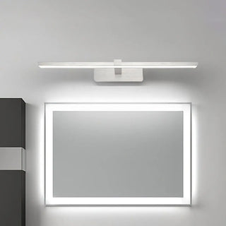 Simple Rectangular LED White Mirror Vanity Light Zawala Image - 5