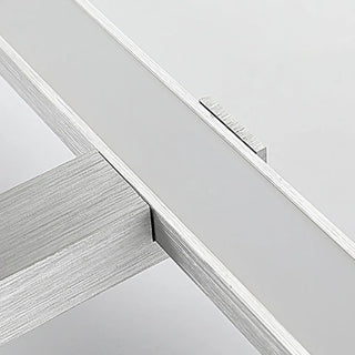 Simple Rectangular LED White Mirror Vanity Light Zawala Image - 9