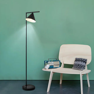 Rotatable Cone Metal Stand Simple LED Floor Lamp Zawala Image - 3