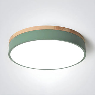 ZOWALA - Modern Simple Round Acrylic LED Flush Mount Light Image - 13