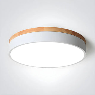 ZOWALA - Modern Simple Round Acrylic LED Flush Mount Light Image - 14