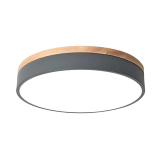 ZOWALA - Modern Simple Round Acrylic LED Flush Mount Light Image - 18