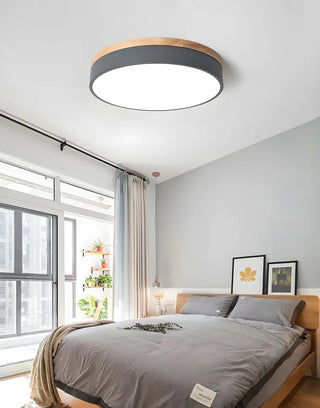 ZOWALA - Modern Simple Round Acrylic LED Flush Mount Light Image - 6