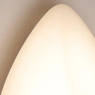 Modern Organic White Leaf-Shaped LED Wall Sconce Zawala Image - 11