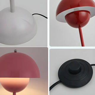 Simple Bedroom Yellow Pod Metal LED Floor Lamp Zawala Image - 11