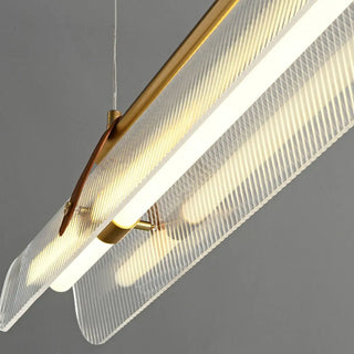 ZOWALA - Modern Simplicity Geometric Acrylic Island Light Image - 17