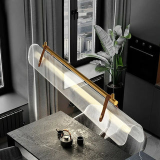 ZOWALA - Modern Simplicity Geometric Acrylic Island Light Image - 7