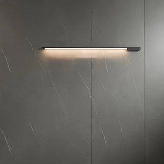 ZOWALA - Modern Slim Linear Black LED Vanity Wall Light Image - 5