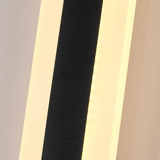 Modern Slim Vertical Outdoor LED Wall Light Zawala Image - 11