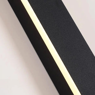 Modern Slim Vertical Outdoor LED Wall Light Zawala Image - 12