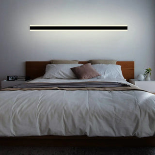 Modern Slim Vertical Outdoor LED Wall Light Zawala Image - 2