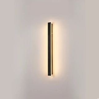 Modern Slim Vertical Outdoor LED Wall Light Zawala Image - 9