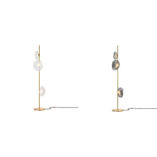 ZOWALA - Modern Smoke Grey Metal Floor Lamp Image - 13
