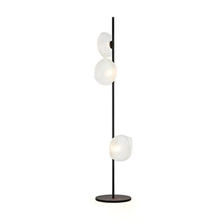 ZOWALA - Modern Smoke Grey Metal Floor Lamp Image - 5