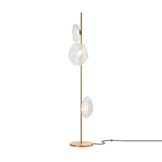 ZOWALA - Modern Smoke Grey Metal Floor Lamp Image - 8