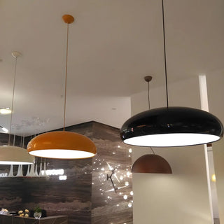 ZOWALA - Colorful Modern Aluminum Dome Dining Room Pendant Light Image - 1