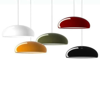 ZOWALA - Colorful Modern Aluminum Dome Dining Room Pendant Light Image - 2