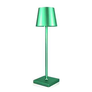 Modern Simple Square Base Barrel Shade Metal Table Lamp Zawala Image - 17