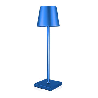 Modern Simple Square Base Barrel Shade Metal Table Lamp Zawala Image - 19