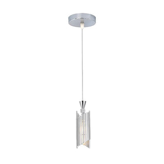 Modern Colorful Geometric Aluminum Corded Pendant Light Image - 5