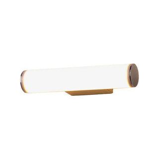 Modern Cylindrical White LED Bathroom Vanity Light Zawala Image - 10