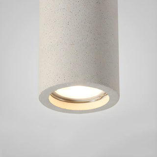 Entrance Simple Grey Stone Cylinder Flush Mount Light Zawala Image - 16