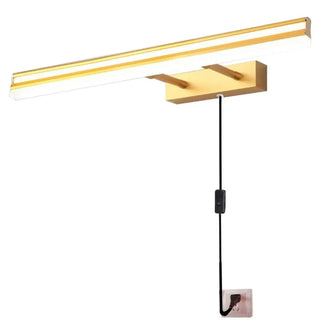 Waterproof Gold Bar Modern LED Bathroom Vanity Light Zowala Image - 11