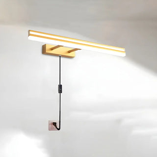 Waterproof Gold Bar Modern LED Bathroom Vanity Light Zowala Image - 4