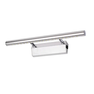 Cylinder Modern Stainless Steel Bathroom Vanity Light Zawala Image - 11