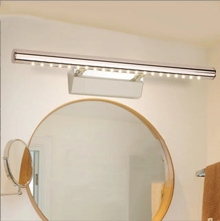 Cylinder Modern Stainless Steel Bathroom Vanity Light Zawala Image - 3