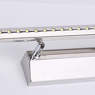 Cylinder Modern Stainless Steel Bathroom Vanity Light Zawala Image - 7
