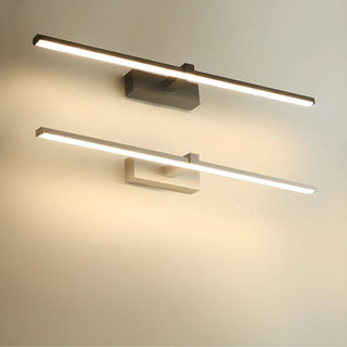 Modern Rectangular LED Bathroom Vanity Light Set Zawala Image - 5