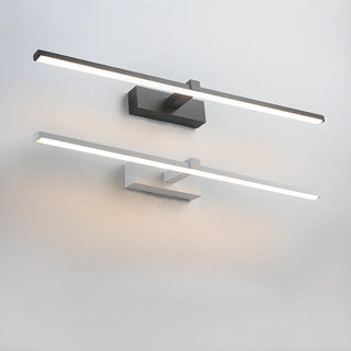 Modern Rectangular LED Bathroom Vanity Light Set Zawala Image - 6