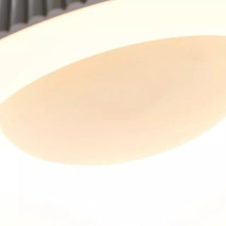 ZOWALA - Modish White Trumpet LED Flush Mount Light Image - 10