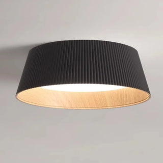 ZOWALA - Modish White Trumpet LED Flush Mount Light Image - 6
