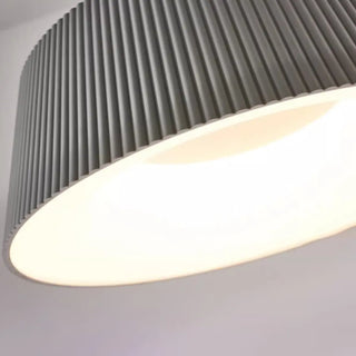 ZOWALA - Modish White Trumpet LED Flush Mount Light Image - 8