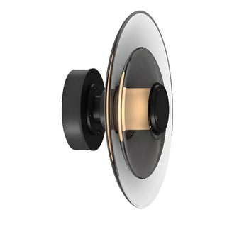 Modern Tiered Design Geometric Glass Wall Sconce Zawala Image - 12