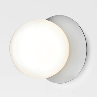 Textured Glass White Globe Vanity Light Fixture Zawala Image - 5