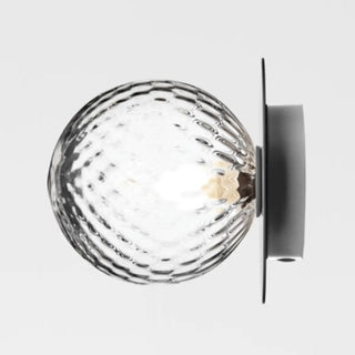 Textured Glass White Globe Vanity Light Fixture Zawala Image - 7