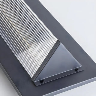 Geometric Modern Black Acrylic Exterior Wall Lamp Zawala Image - 15
