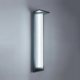 Geometric Modern Black Acrylic Exterior Wall Lamp Zawala Image - 9