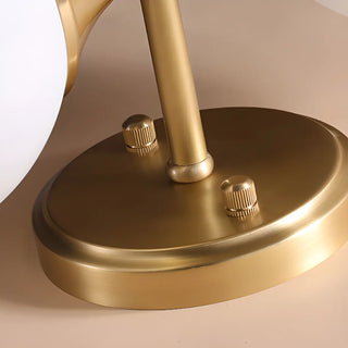 Double Globe Gold Wall Sconce Vanity Light Zawala Image - 7