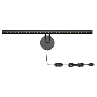 Adjustable USB Powered Black LED Vanity Mirror Light Zawala Image - 5